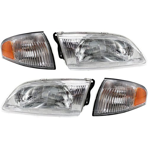 Click Here to See More Images Diften 114-C0529-X01 - New Auto Body Repair Kit Driver & Passenger Side LH RH Mazda 626 1998-1999