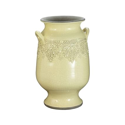 Amazon Com Gilded Barn Daffodil Vineyard Urn Large Home Kitchen