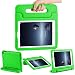 CAM-ULATA Case for iPad 9.7 inch 2018/2017 for Kids 5th Generation 6th Generation Folio Shockproof Corner Protection Lightweight Cover for iPad Air 1 iPad Air 2 Kid Proof Green