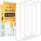 [3-Pack]- Mr.Shield for ZTE Blade V8 Pro [Tempered Glass] Screen Protector [0.3mm Ultra Thin 9H Hardness 2.5D Round Edge] with Lifetime Replacement