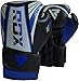 RDX Kids Boxing Gloves for Training & Muay Thai - Maya Hide Leather Junior 4oz, 6oz Mitts for Sparring, Fighting & Kickboxing - Good for Youth Punch Bag, Grappling Dummy and Focus Pads Punching