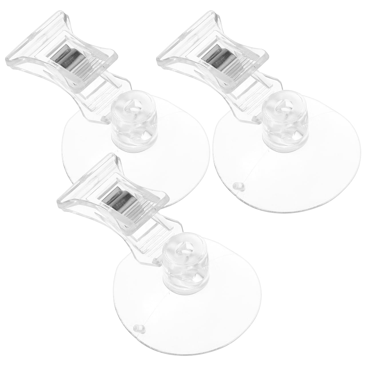 Hemobllo Seaweed Clip Aquarium Feed Holder with Suction Cup Fish Tank Veggie Feeding Tool Clear Clip for Fish Tank Accessories