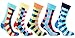 Socks n Socks-Men's 5-pair Luxury Fun Cool Cotton Colorful Dress Socks Gift Box …