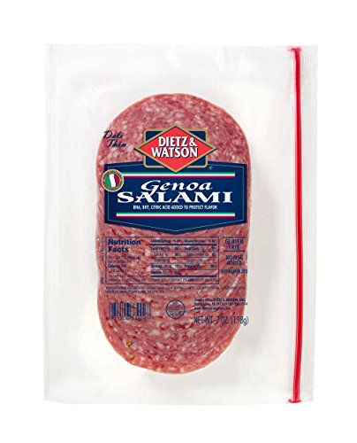 Dietz & Watson Pre-Sliced Genoa Salami, 7 oz - Thumbnail 4