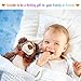 OUTERDO Kids Alarm Clock, Children's Light Alarm Clock for Bedrooms, 7 Color Changing Bedside Clock for Boys Girls,with Indoor Temperature, Touch Control and Snoozing(Blue)