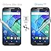 Draws 2.5 D Round Edge Ultrathin HD 9H Hardness Scratch Proof Bubble Free Moto X Pure Tempered Glass Screen Protector (Pack of 2)