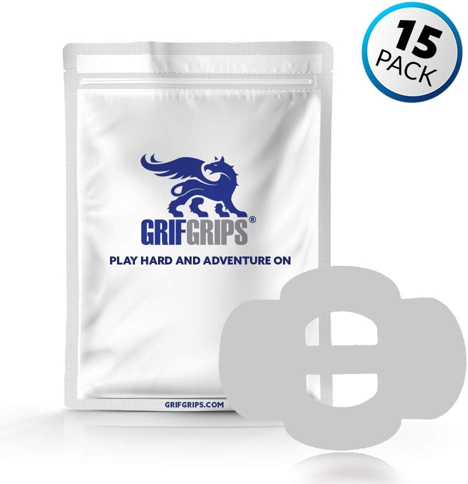 GrifGrips Wrap Grip Sports Adhesive Patch for Omnistrap - Pack of 15