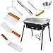 XtremepowerUS Outdoor Camping Propane Griddle Stove Set 20PSI Regulator Flat Griddle Pan Griddle 2-Adjustable Burner Tailgating w/Carrying Bagthumb 3