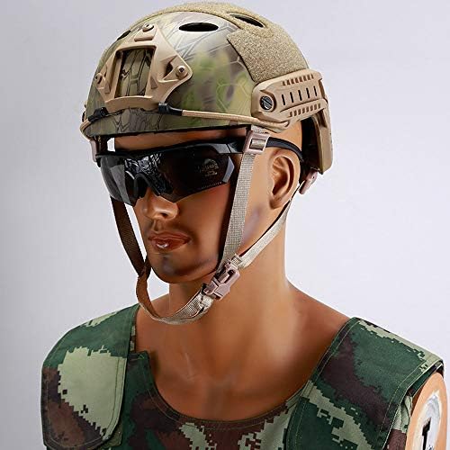 ヘルメット アウトドアスポーツの戦術ヘルメット 軍用ファンのフィールド保護装置 調節可能な頭囲 軍用ファンコレクションに適した 正規品送料無料 屋外乗馬 ロッククライミングなど ヘルメット B07zmb3mgl 新作製品 腕時計 世界最高品質人気 正規品送料無料