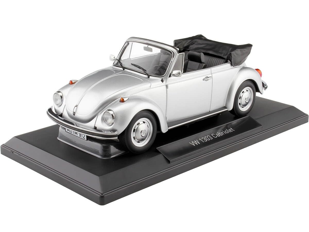 Norev 1:18 VW 1303 Cabriolet 1973 - Silver