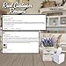 3-in-1 Countree Tissue Box Cover Square: Rustic Farmhouse Bathroom Decor, Potted Lavender & Wood Tissue Box Holder Cube - Enhance Your Home Decor, Perfect for Living Room, Bedroom, Bathroom Storage