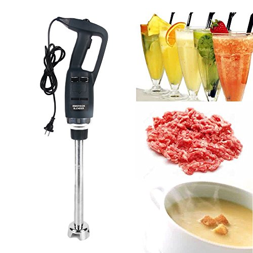 Click Here to See More Images Commercial Kitchen Aid Hand Held Blender Immersion Mixer Electric Mount Rack Hand Mixer Juicer Food Processor,This is 160mm high. (160mm)