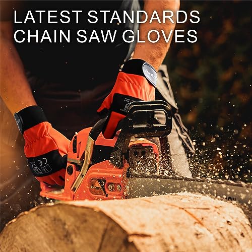 Chainsaw Gloves Class 1 Latest Standard EN ISO 11393-4 photo 7