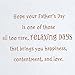 Hallmark Father's Day Card (Sleeping Dog, Relaxing Days), 5.8