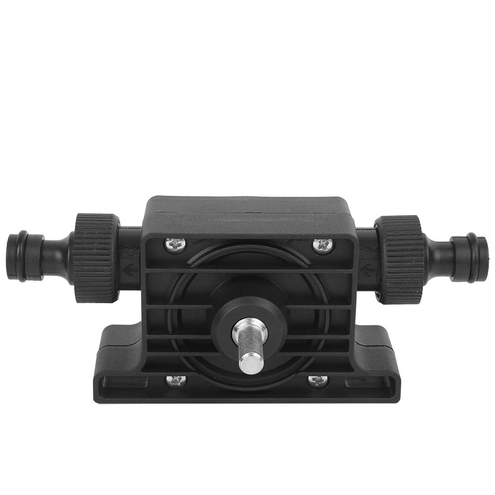 Naroote Drill Powered, Portable Electric Drill Driven Type, Black Plastic Above Ground