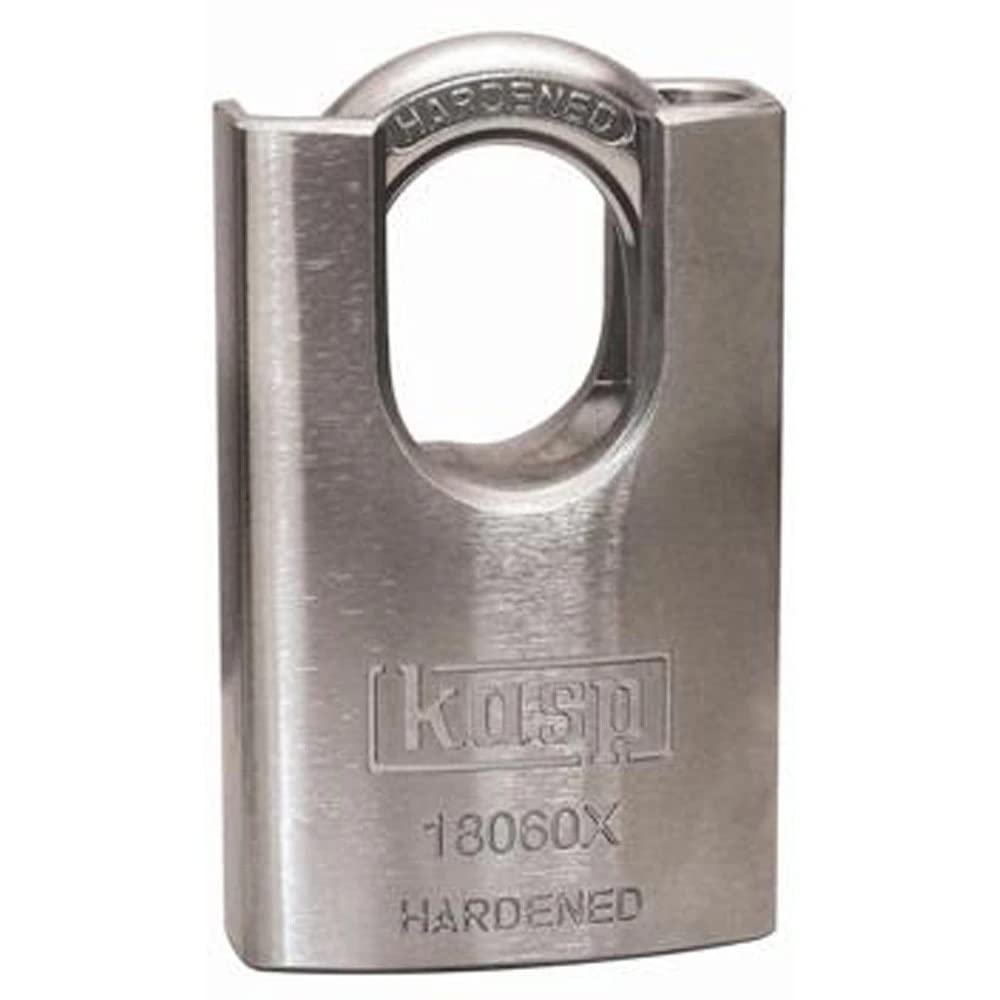 Kasp 180 Steel Padlock 60mm Close Shackle