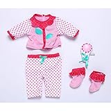 Baby Alive Flower Petal Pajamas for 12