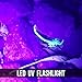 LE UV Flashlight Black Light UV Lights, 68 LED Ultraviolet Blacklight Pet Urine Detector for Invisible Ink Pens, Dog Cat Urine, Dry Stains, Bed Bug and More