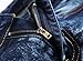 Men's Dark Blue Biker Moto Skinny Ripped Distressed Destroyed Slim Denim Jeans