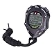 Backlight 1/1000 Seconds Accuracy Procoach Sports Stopwatch Alarm Clock with Double Separate Memory Timer