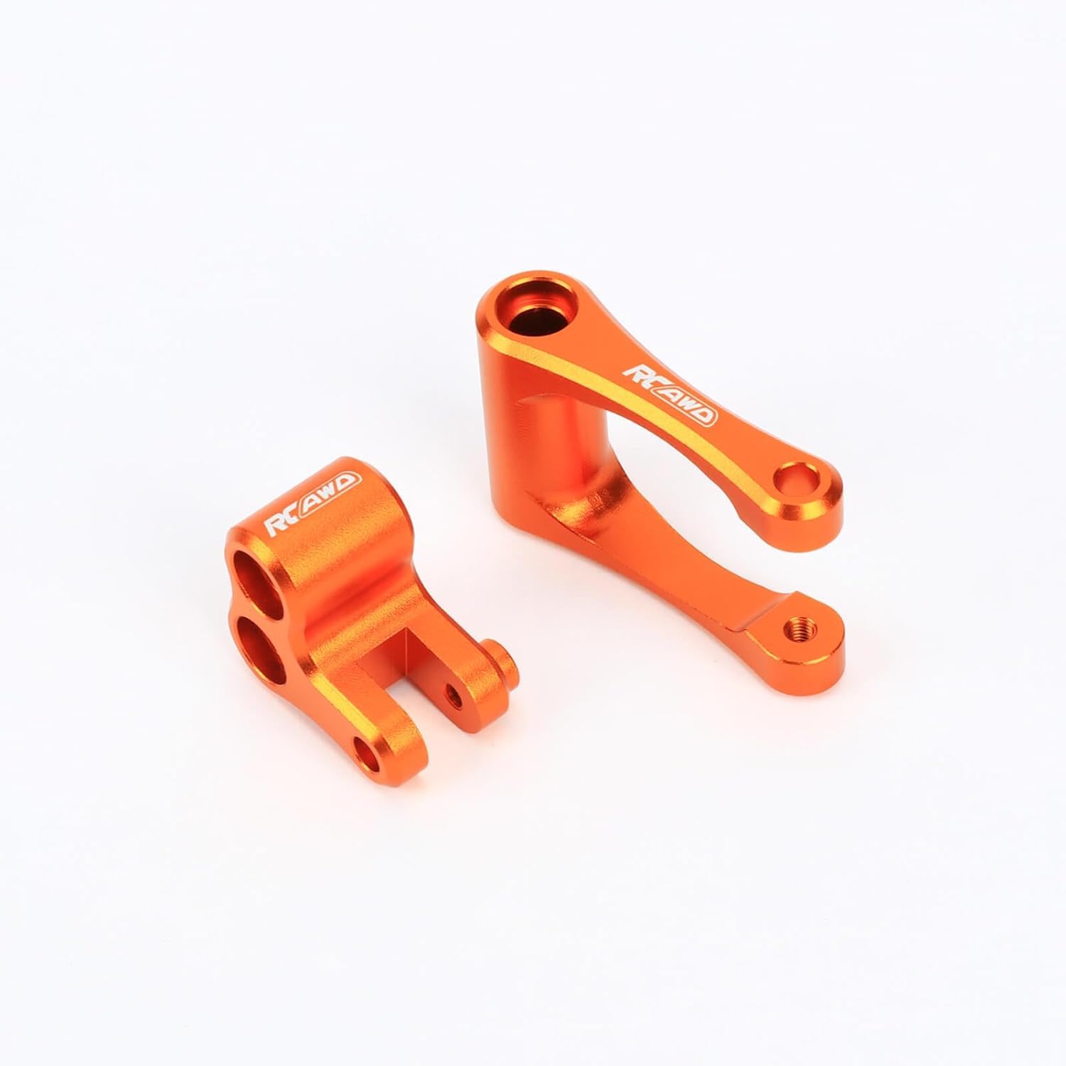 RCAWD Aluminum Knuckle & Pull Rod for Losi Promoto MX 1/4 Motorcycle RC upgrades part # LOS364001(Orange)