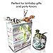 10 Pcs Dinosaur Building Blocks Action Figures Toy Set - Chimpy - Dino Stackable Figures Lot, for Boys and Girls, Perfect as Party Supplies, or as Cake Toppers