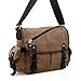 OCT17 Men Messenger Bag 14 inch College Shoulder Canvas Vintage Crossbody Military Satchel Bag Laptop