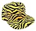 Orange & Black Tiger Print Snapback