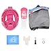 WitMoving Easybreath Kids Snorkeling Mask Full Face 180° full view Panoramic Diving Anti Fog Anti Leak for Children