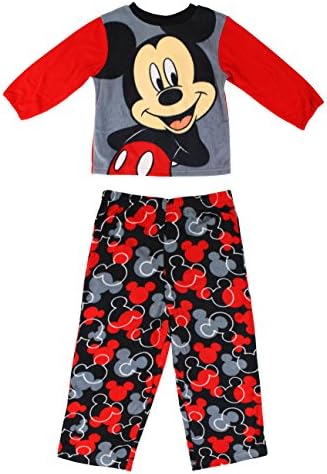 Disney Mickey Mouse Boy Soft Pajamas ~ Sweater &amp; Sweatpants (4T)