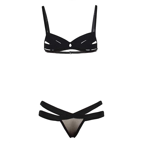 Sexy Lingerie for Women Naughty Sex/Play, Sex Clothes Lingerie Cheap  Lingerie Ladies Cute Lingerie Set Three-Point Garter Hollow Underwear Set  One Piece Bodysuit Women's (L, Black) in Saudi Arabia | Whizz Women
