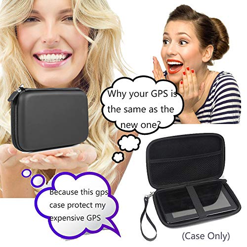 Portable 7"Inch GPS Case Hard Shell Travel Carrying Case Bag for 6" 7