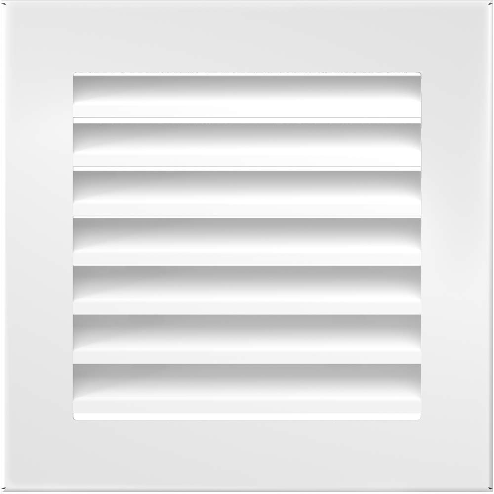 KRATKI ventilation grille fireplace grille FRESH 17cm x 17cm white