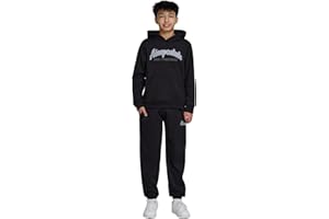 AEROPOSTALE Boys 2 Piece Outfit - Pullover Hoodie and Athletic Pants, Youth Jogger Sweatpants and Sweatshirt, Sizes 4-12