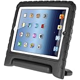 Afranker Ipad Mini / Mini 2 Shockproof Case Light Weight Kids Case Super Protection Cover Handle Stand Case for Kids Children for Ipad Mini / Mini 2 Black