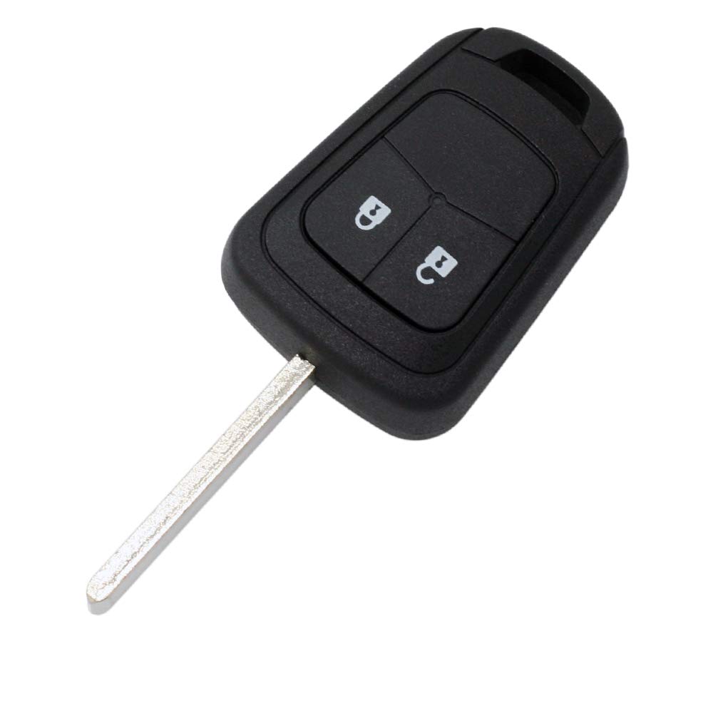 BROVACS Replacement Key Shell Compatible with CHEVROLET 2 Button Keyless Entry Remote Key Case Fob PG603A