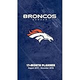Denver Broncos 2017-18 17-month Planner by 