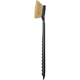 SPARTA Utility Scrub Brush, Polypropylene Bristles, 20 Inch, Black | Extended Pistol-Grip Handle, Chemical- and Water-Resistant Bristles, Crimped Filament, BPA Free