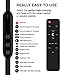 Lustrat LED Modern Floor Lamp - Floor Lamp with Adjustable Gooseneck Pole Light for Home and Office - Bedroom Standing Lamp - Dimmable Floor Lamp with Remote Control - Black