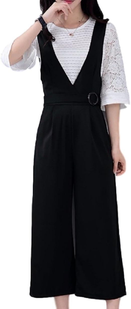 Amazon Nijuh サロペット パンツ オーバーオール ガウチョ vネック ウエストマーク 大人 上品 レディース 2xl ロングパンツ 通販 Amazon Nijuh サロペット パンツ オーバーオール ガウチョ vネック ウエストマーク 大人 上品 レディース 2xl ロングパンツ 通販