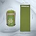 Forbidden Road Portable Single Sleep Bag 15 ℃ / 60 ℉ - Compression Bag Included (Olive Green, 15 ℃ / 60 ℉)