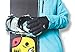 Mountain Made Princeton Winter Gloves For Men and Women (Large),Black
