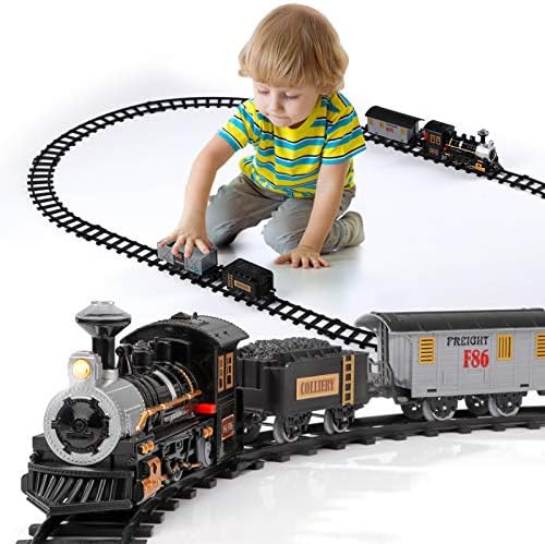 Lucky Doug Electric Train Set for Kids 