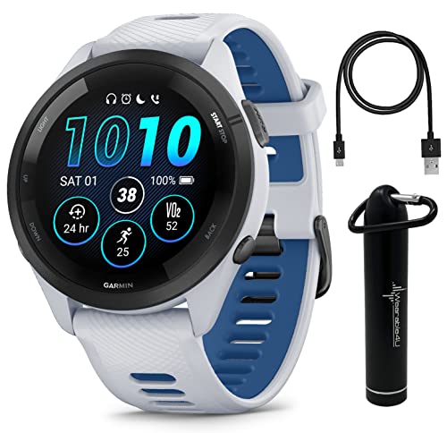 Garmin Forerunner 265 Music Smartwatch White