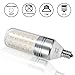 E12 LED Bulbs, LOHAS 12W LED Candelabra Light Bulbs 100 Watt Equivalent, 1100LM, Warm White 2700K Chandelier Bulbs for Ceiling Fan Light, Non-Dimmable LED Decorative Cylindrical Bulbs, 3Pack
