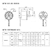 DLFPV 4pcs DL0705 15000KV 1S Brushless Motor for 60 80 100 FPV Racing Mini Drone RC Multirotor Quadcopter