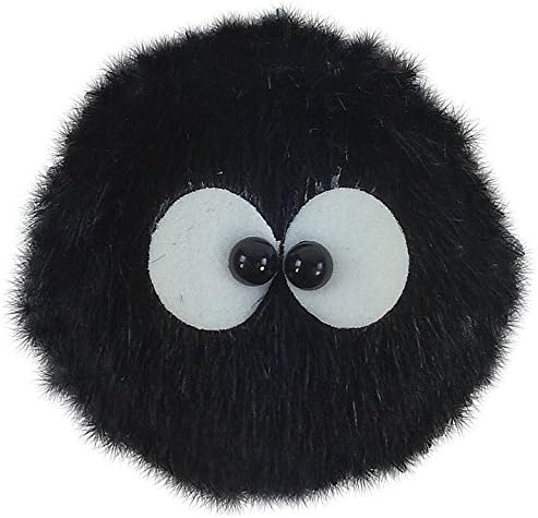 スタジオジブリ となりのトトロ まっくろくろすけブローチ 高さ3ｃｍ B00lufotl0 248円 セール開催中最短即日発送 新作 人気 送料無料 激安 お買い得 キ フト