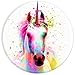 Watercolor Painted Unicorn - Phone Mount, Holder Knob 6748 PopSockets PopGrip: Swappable Grip for Phones & Tablets PopSockets Adhesive PopGrip