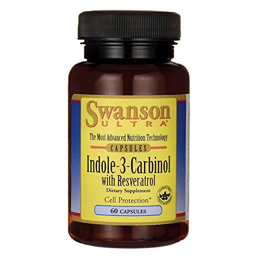 Swanson indole-3-carbinol with resveratrol 200 milligra…