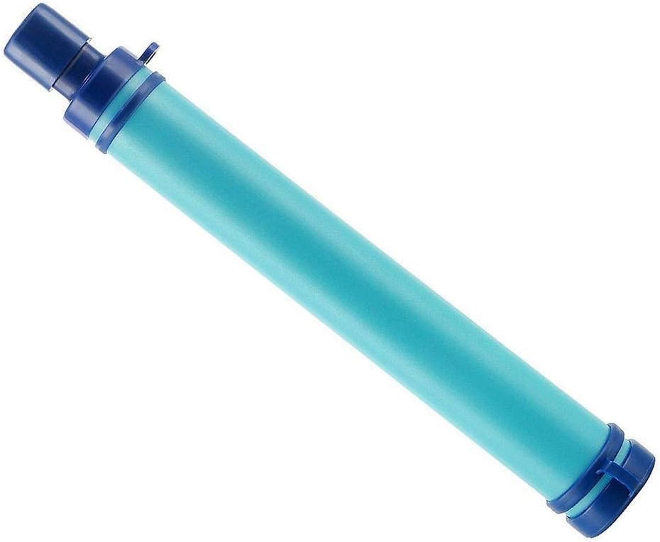 LBAFS 99.99% Water Filter Purification Emergency Gear Straw For Camping Hiking Travel Mountaineering
